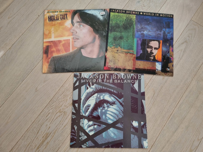Jackson Browne 3 LP paketti