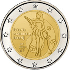 Belgia 2025 2 € CC National Lottery - coincard - pikkukuva 2