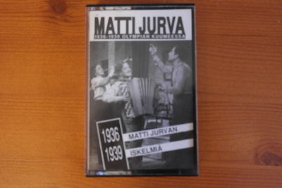 Matti Jurva:1936-1939 Olympian kuumeessa.C-kasetti.