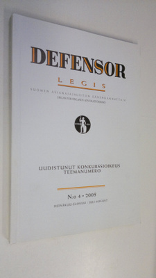 Defensor legis n:o 4/2005