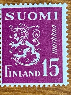 LEIJONAMALLI 1930 15MARKKAA**