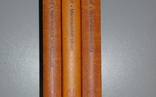 3 Cressida Cowell -ensipainosta osat 1-3