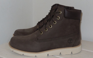 34 - Timberland tummanruskeat nilkkurit nahkaa * UUDET