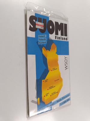 Suomi : koko Suomi 1:1000000 (muovikotelossa)
