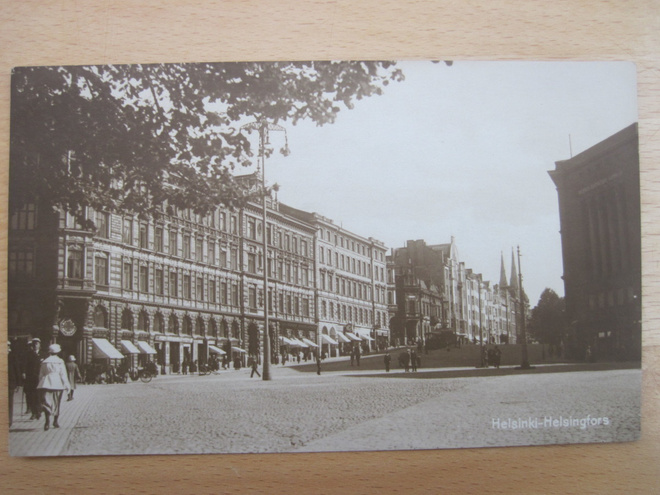 VANHA Postikortti Helsinki Raitiovaunu 1920-luku