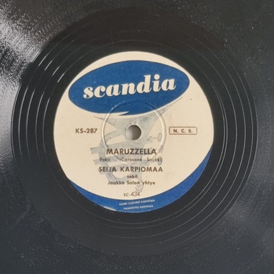 Savikiekko 1957 - Seija Karpiomaa - Scandia KS-287