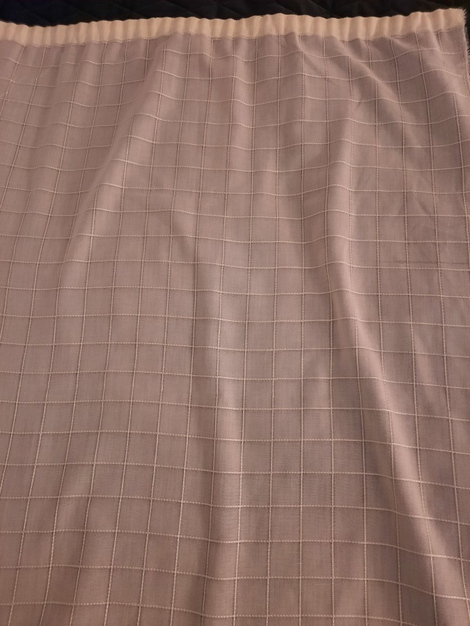 Luonnonvaaleat pitkät verhot 140x195cm