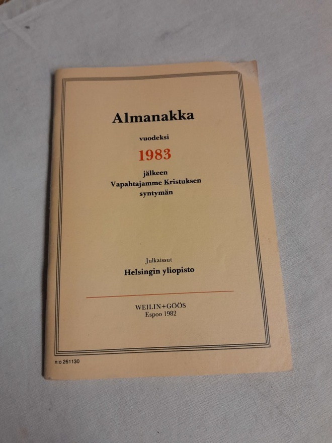 huuda syntymävuotesi almanakka 1983