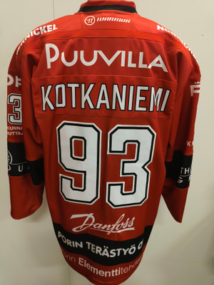 Jesperi Kotkaniemi #93 Porin Ässät game worn