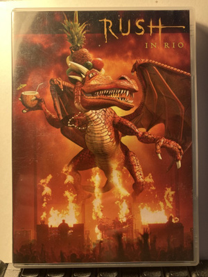 RUSH In Rio, DVD x 2