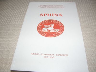 SPHINX Årsbok - Vuosikirja - Yearbook 2017-2018