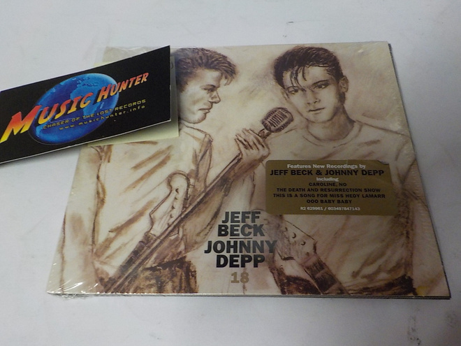 JEFF BECK & JOHNNY DEPP - 18 UUSI 1.PAINOS CD