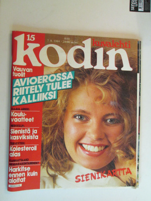 KODIN KUVALEHTI 15 / 1984 SISÄLLYSLUETTELO KUVA 2 JA 3