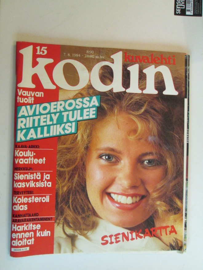 KODIN KUVALEHTI 15 / 1984 SISÄLLYSLUETTELO KUVA 2 JA 3