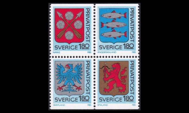 Ruotsi 1330-3 ** Alennusmerkit (1985)