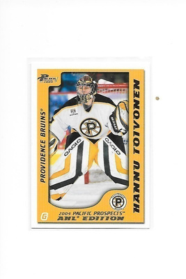 2003-04 Pacific Prospects #69 Hannu Toivonen Bruins Ilves