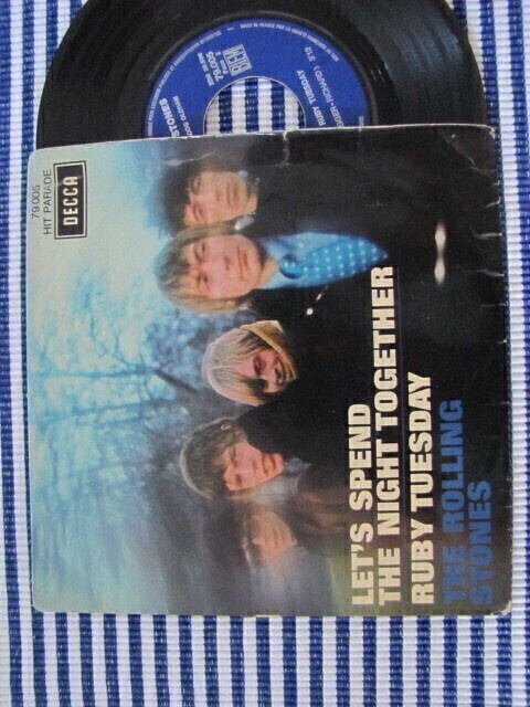 Rolling Stones Let's spend the night together  7 45 FR 1-67