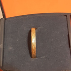 Kultasormus 18K 750 halk. 20mm ei kaiverruksia - pikkukuva 2
