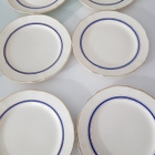 Arabia Eila Lautaset / Leipälautaset 50-luku - yht. 6 kpl - pikkukuva 1
