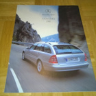 Esite Mercedes A Lang, C farmari & Sportcoupe, 2001 - pikkukuva 1