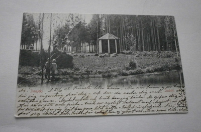 Ilmajoki, lapset ja kuhilaita pellolla, mv pk, p. 1903
