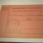1923 Karkku vapaapaketin postiennakko Nummelle - pikkukuva 2