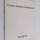Lohjan reserviupseerikerho : 1936-1976 - pikkukuva 1