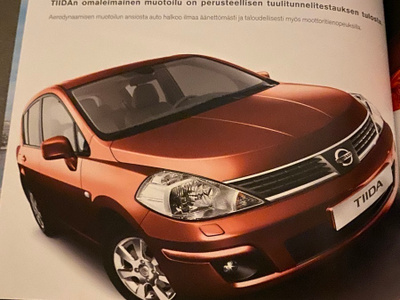 Myyntiesite - Nissan Tiida - 2007