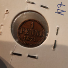 1 penni 1871 - pikkukuva 1