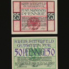 Saksa Notgeld 25, 50 Pfennig, Bitterfeld 1920 - pikkukuva 2