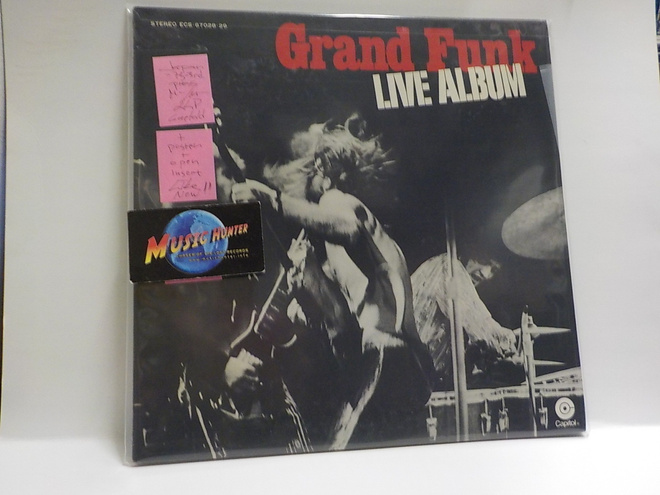GRAND FUNK - LIVE ALBUM M-/ M- 2LP