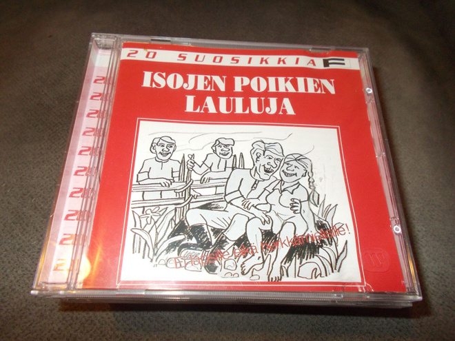 CD 20 SUOSIKKIA ISOJEN POIKIEN LAULUJA