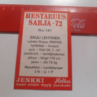 K 6 Jenkki Mestaruus sarja -72 # 141 Sauli Lehtinen Reipas - pikkukuva 2