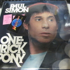 PAUL SIMON - ONE TRICK PONY LP 1. PAINOS US EX+/EX+ - pikkukuva 1