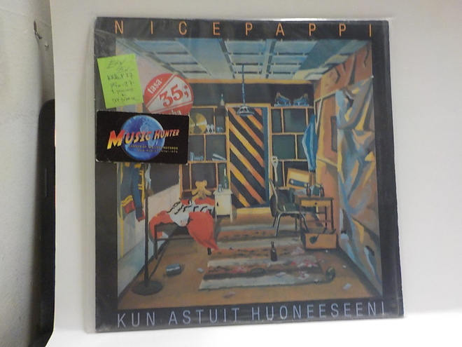 NICEPAPPI - KUN ASTUIT HUONEESEENI EX+/EX- LP