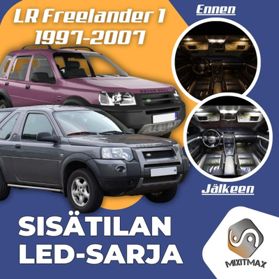 Land Rover Freelander 1 Sisätilan LED-sarja 10-o