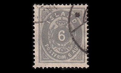 Islanti 7A o Ovaali 6 Aur (14:13½) (1876)