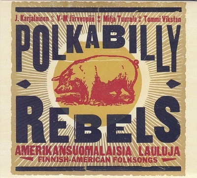 J. Karjalainen - Polkabilly Rebels (CD) KUIN UUSI!!