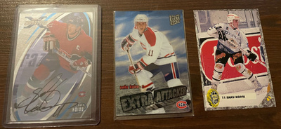 Saku Koivu 2002-03 BAP Signature Autographs + 3 muuta Sakua