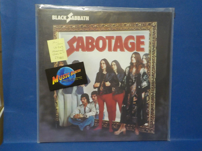 BLACK SABBATH - SABOTAGE M-/M- UK 2009 LP
