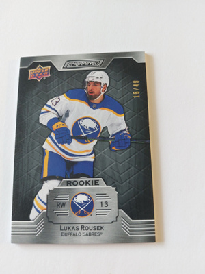 2023-24 Upper Deck Engrained Ebony #146 Lukas Rousek /49