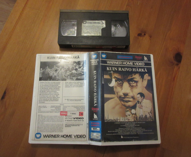Kuin raivo härkä VHS FIx (Robert De Niro, Scorsese)