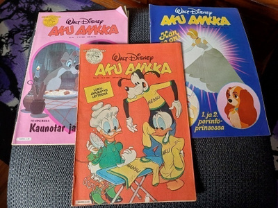 Aku ankka 33,42 ja 49/1984 sis. Liite