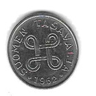 1962 1 MARKAN KOLIKKO KÄYTETTY - pikkukuva 2
