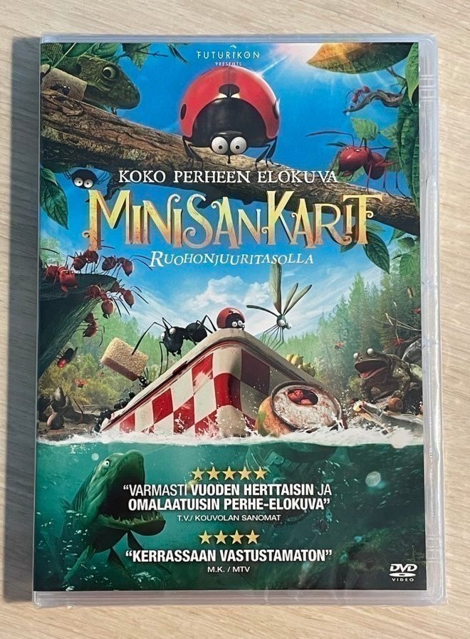 Minisankarit - Ruohonjuuritasolla (2014) uusi ja muoveissa