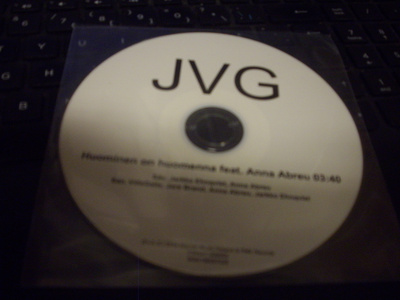 CDS : JVG : Huominen on huomenna ( feat. Anna Abreu )