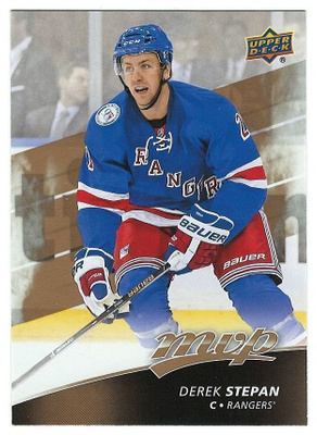 17-18 Upper Deck MVP #139 Derek Stepan Ex-Kalpa 2012-13