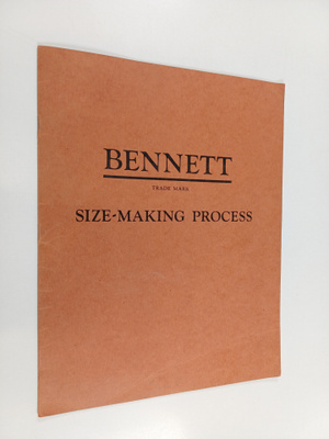 Bennett trade mark - Size-making process