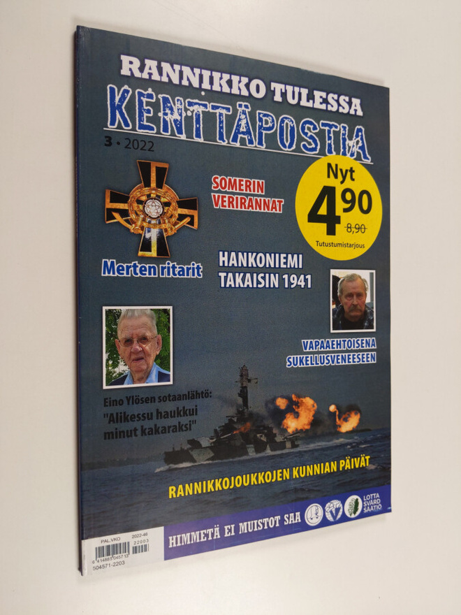 Kenttäpostia 3/2022 : Rannikko tulessa