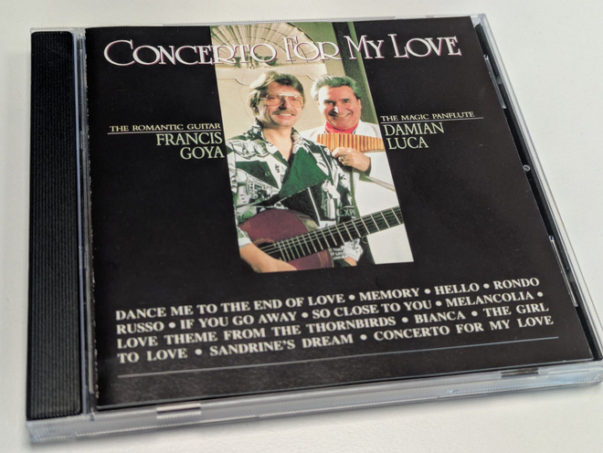 Francis Goya & Damian Luca - Concerto For My Love (CD) MINT!